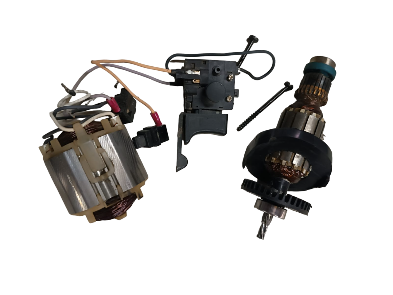ESTATOR E INDUZIDO INTERRUPTOR MAKITA MHP 132 SSP OZ 01.1 - Imagem 3