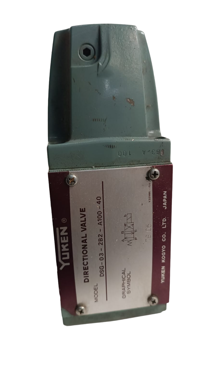 SOLENÓIDE VALVULAR DIRECIONAL DSG-03-2B2-A100-40 YUKEN