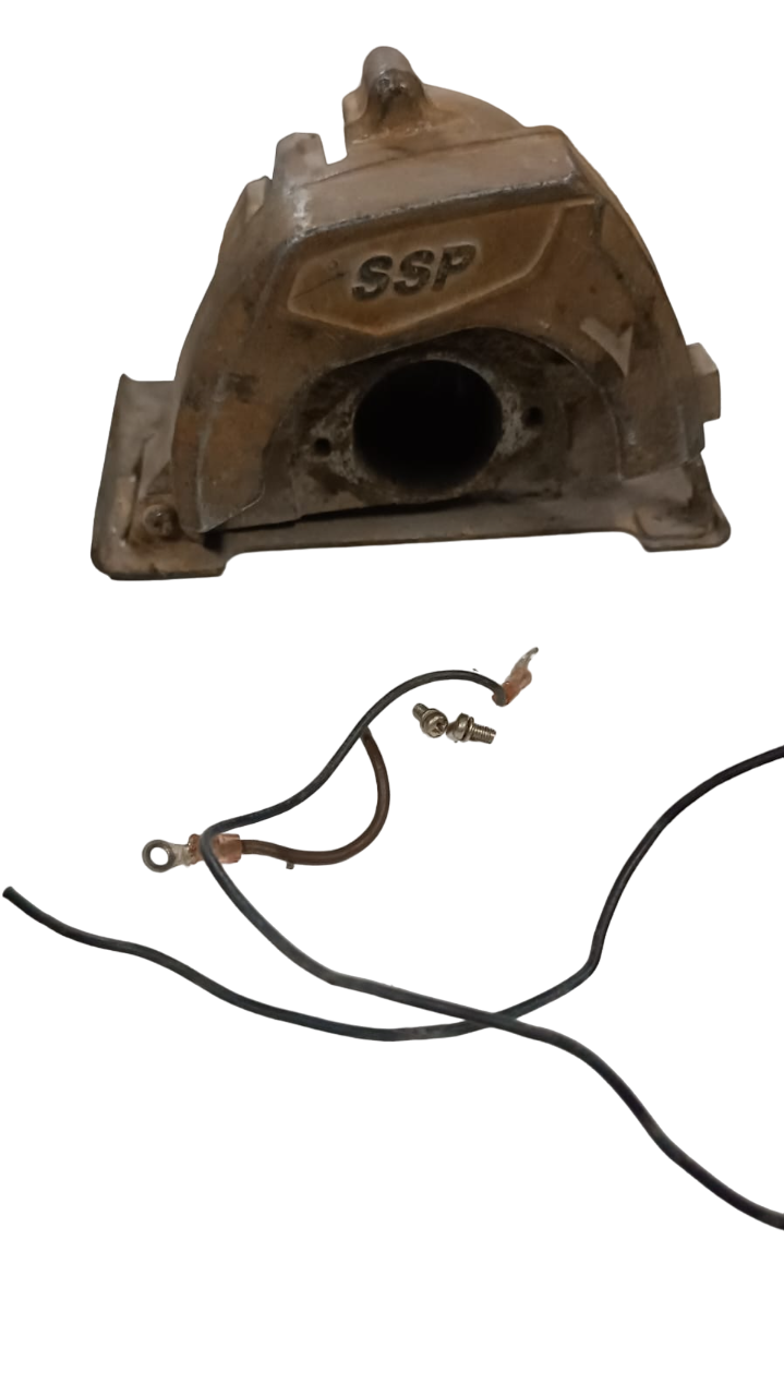 CAIXA DO MOTOR, INDUZ. ESTATOR MAKITA MCC 402 127V - Imagem 4