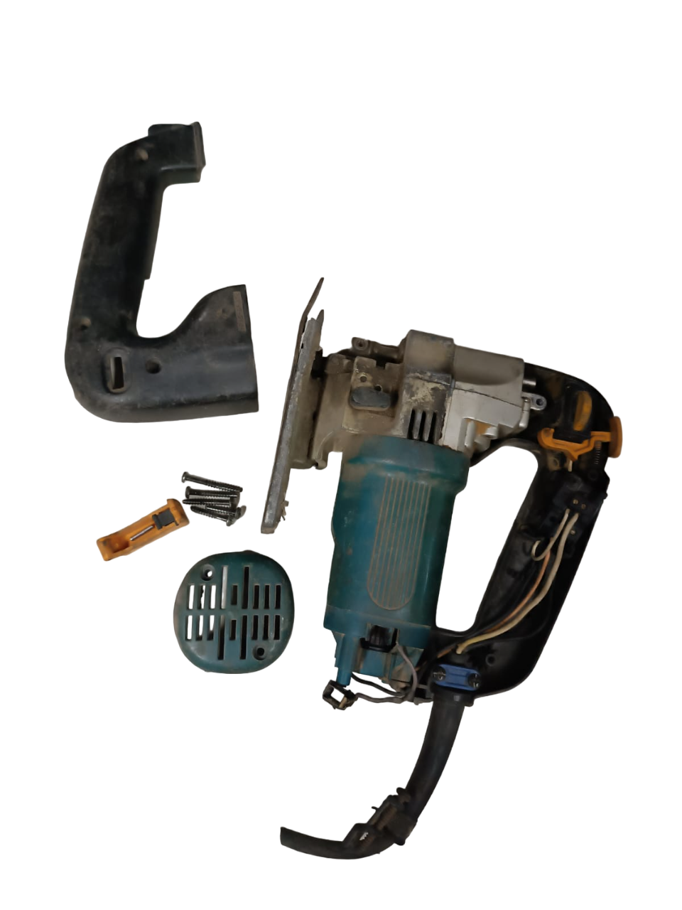 CARCAÇA COMPLETA E BASE P/ SERRA TICO TICO MAKITA 4304