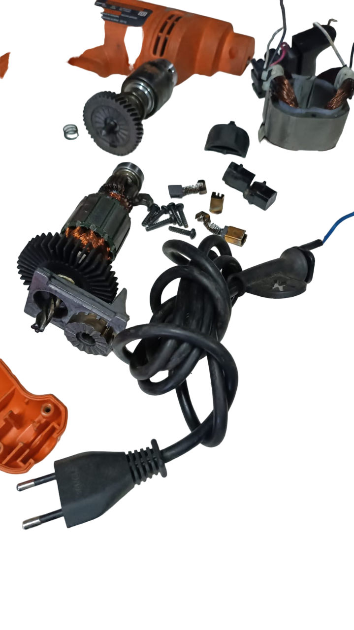 MANDRIL E CABO P/ FURADEIRA IMPACTO BLACK+DECKER TP550BR 110v - Imagem 4
