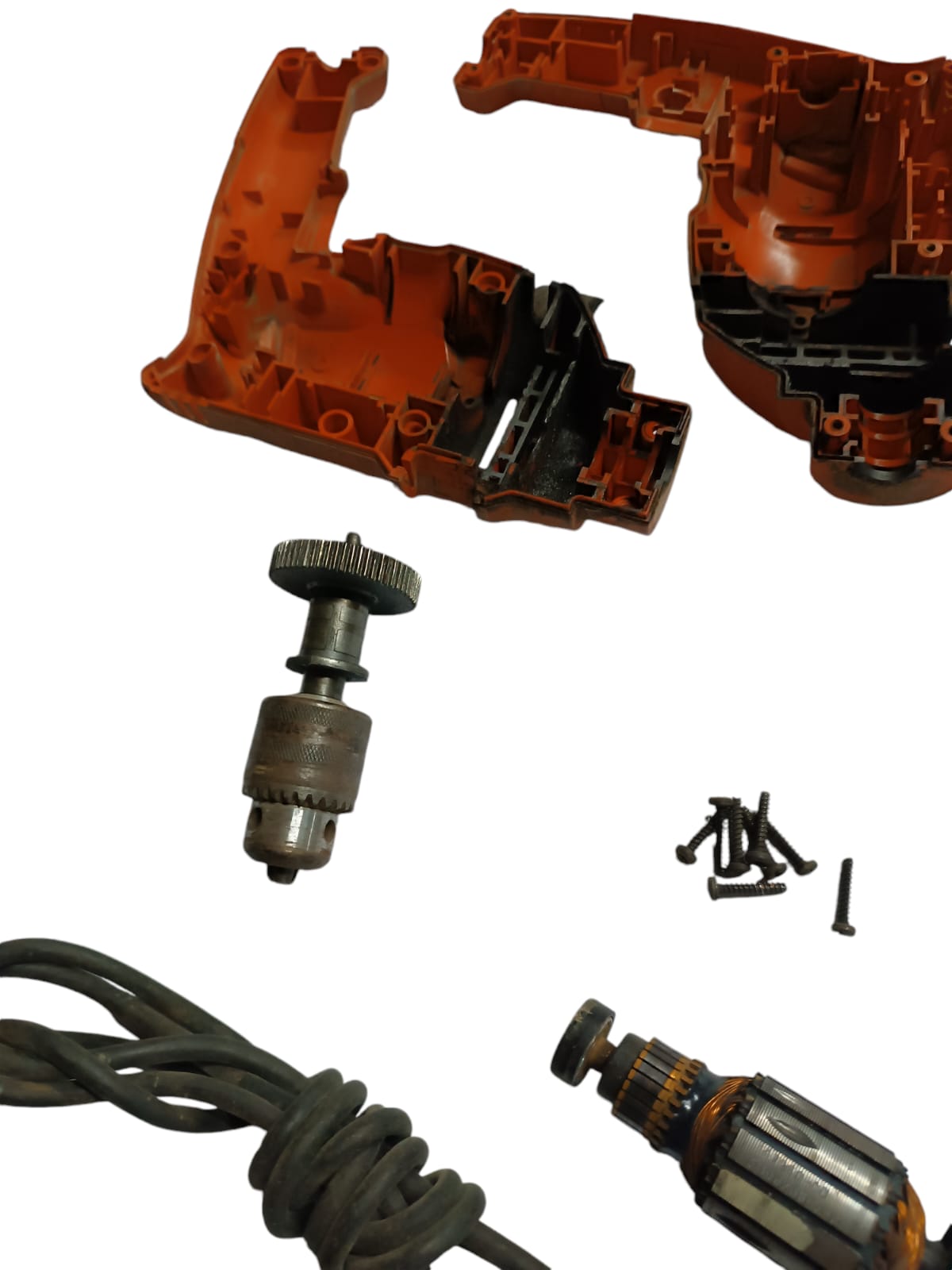 CARCAÇA P/ FURADEIRA DE IMPACTO BLACK & DECKER KR505 BR OZ 02 - Imagem 8