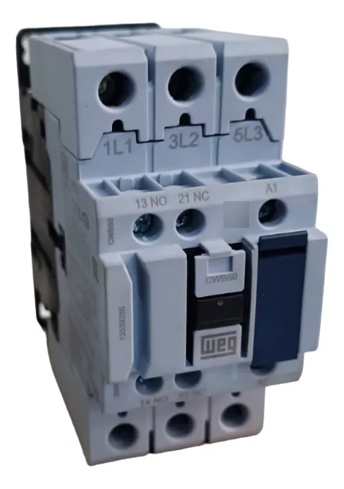 CONTATOR TRIPOLAR CWB50-11-30D23 WEG ORIGINAL - Imagem 2
