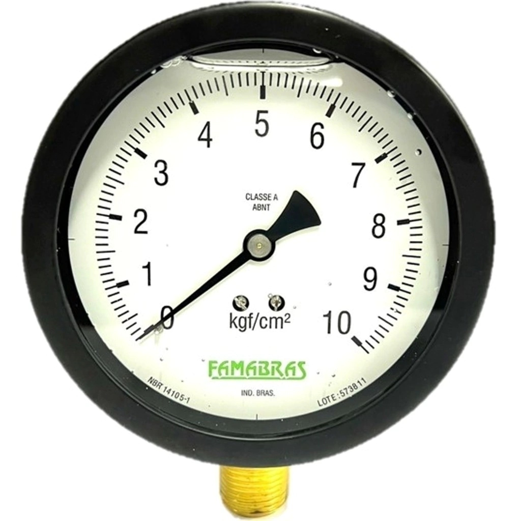 MANÔMETRO GLICERINADO FSG-100/1 FAMABRAS