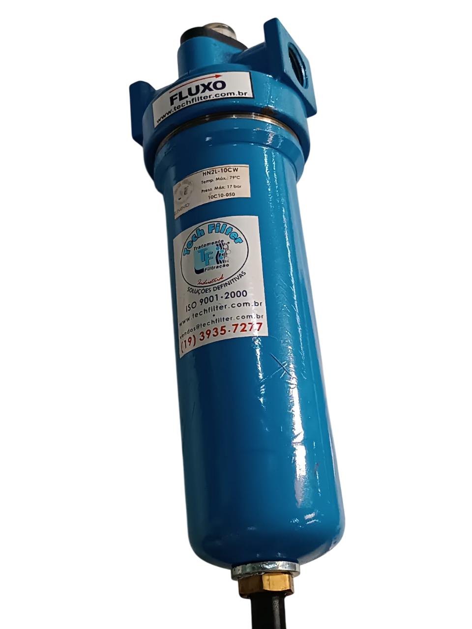 CARCAÇA DE FILTRO FINITE SERIE H HN2L-10CW TECHFILTER - Imagem 4