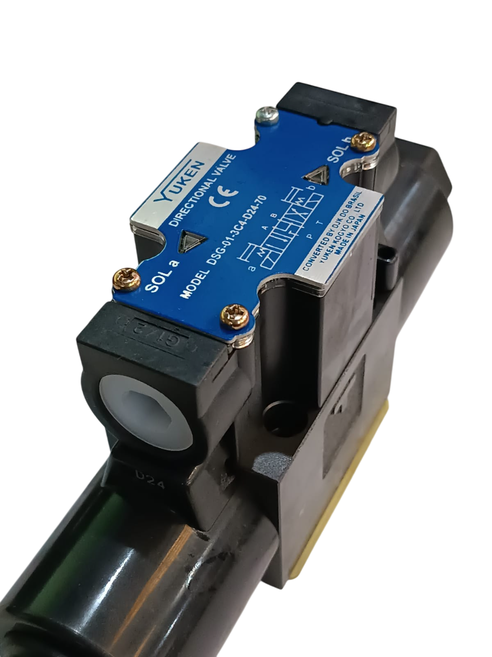 VÁLVULA DIRENCIONAL DSG-01-3C4-D24-70 YUKEN - Imagem 4
