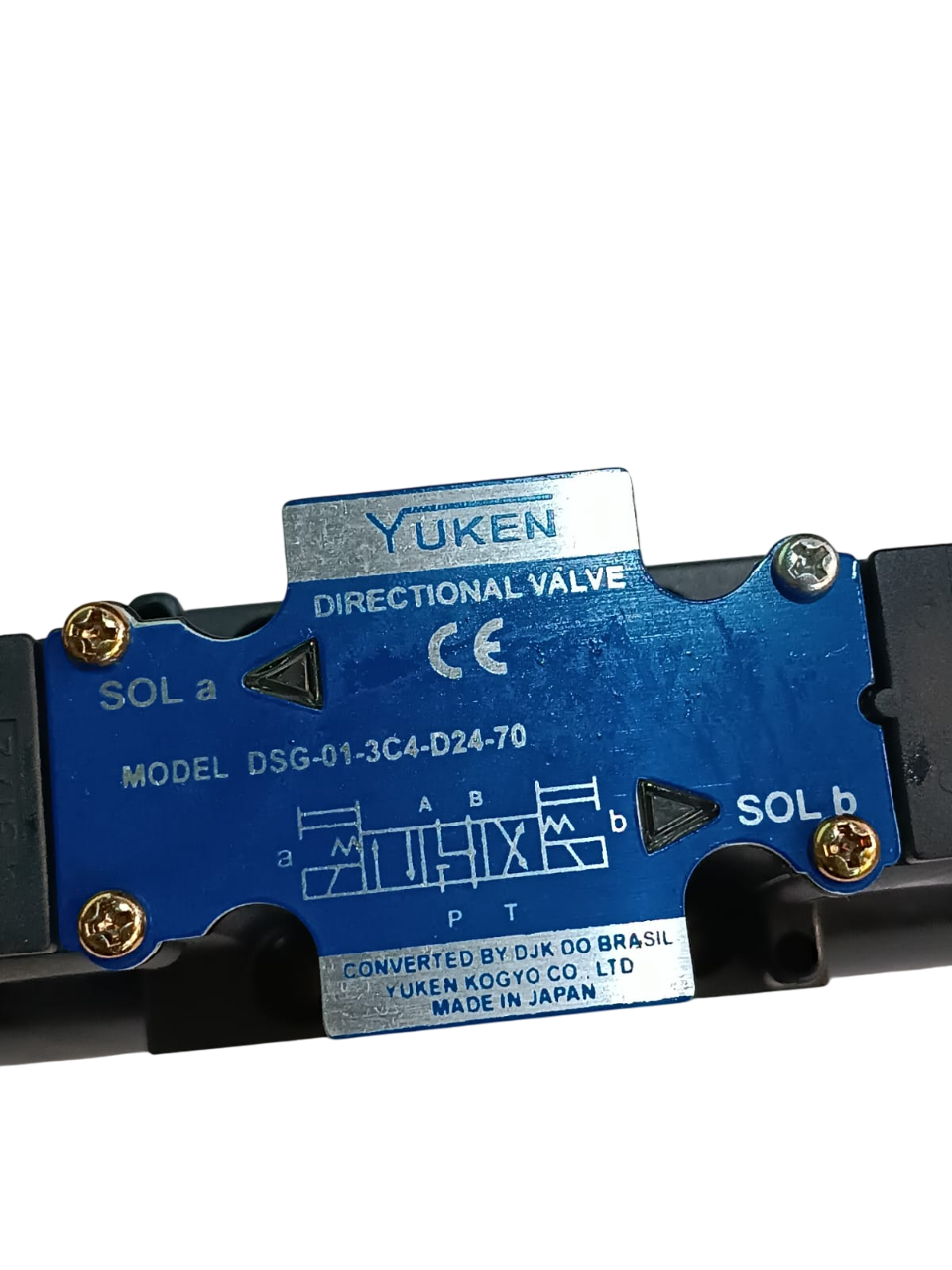 VÁLVULA DIRENCIONAL DSG-01-3C4-D24-70 YUKEN - Imagem 3