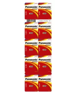 BATERIA ALCALINA 23A 12V CARTELA COM 10 PANASONIC LR-V08-1B