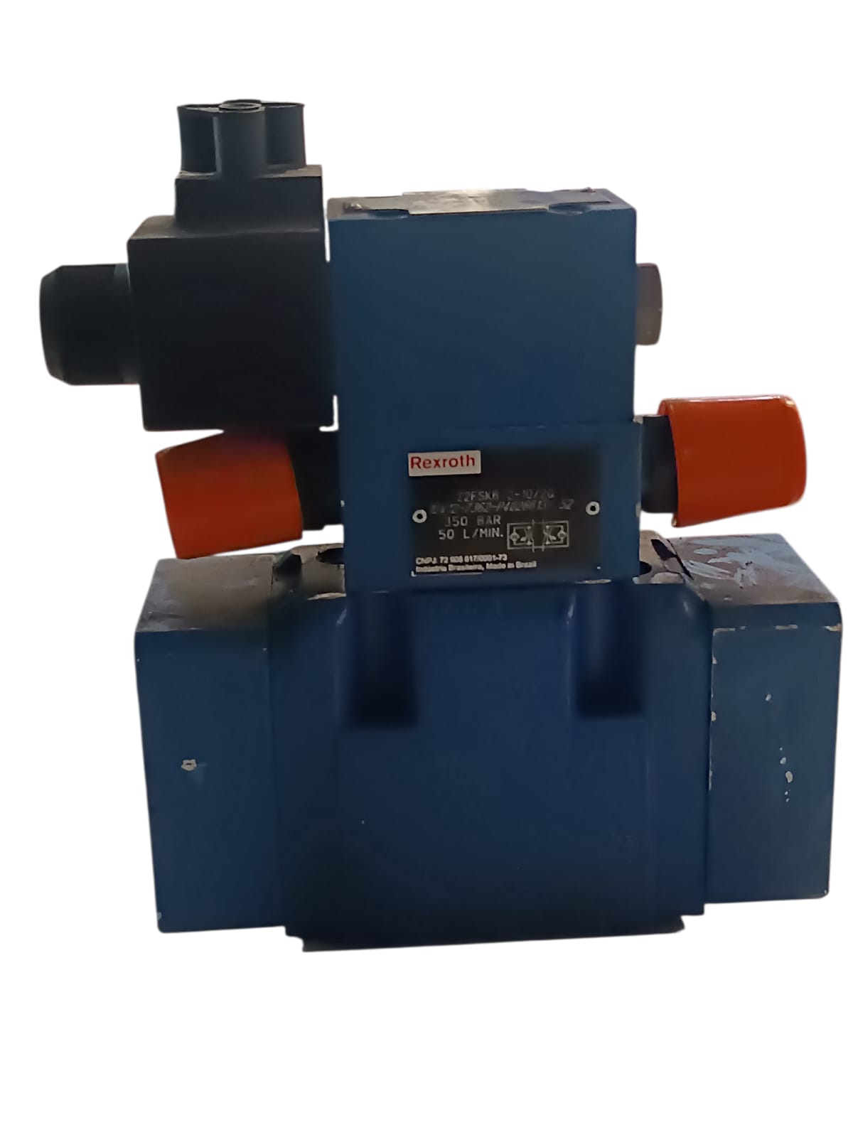 VÁLVULA DIRECIONAL HIDRÁULICA 4WEH10 D4X/6EW220N9ETS2K4 REXROTH - Imagem 2
