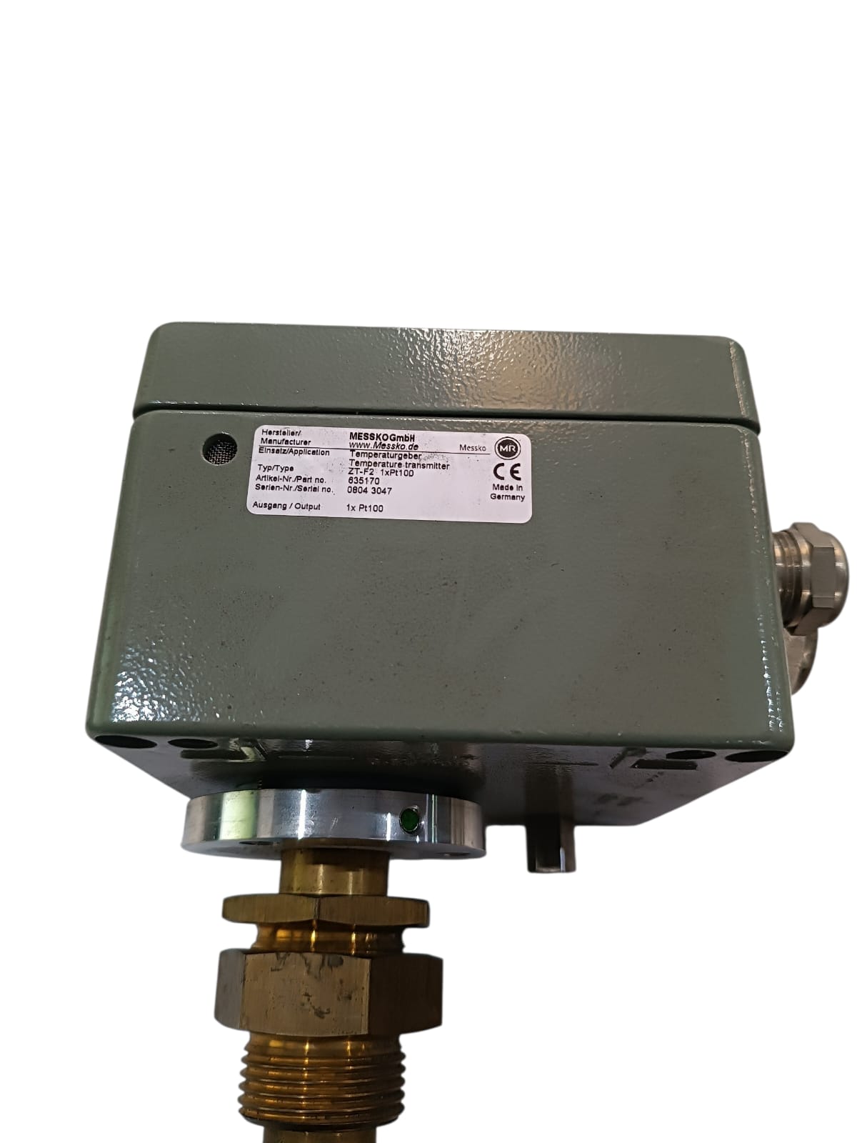 TRANSMISSOR DE TEMPERATURA MESSKO ZT-F2- 1XPT100 - Imagem 6