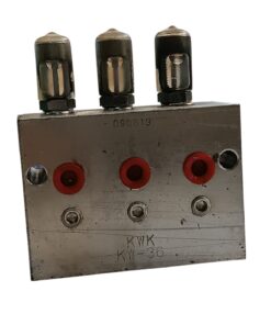 BLOCO DISTRIBUIDOR DE LUBRIFICAÇÃO KWK KW-36